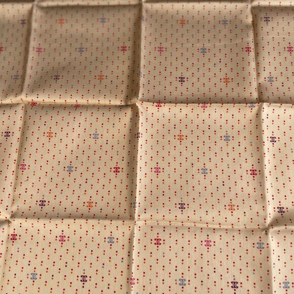 Celine Cotton Scarf – NWT – Cat & Chair Motif - Picture 3 of 9
